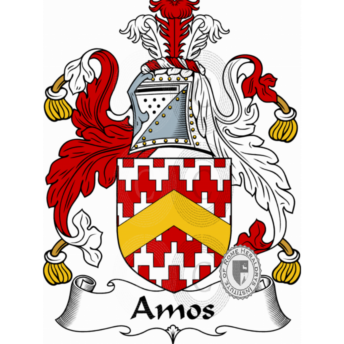 Coat of arms of familyAmos