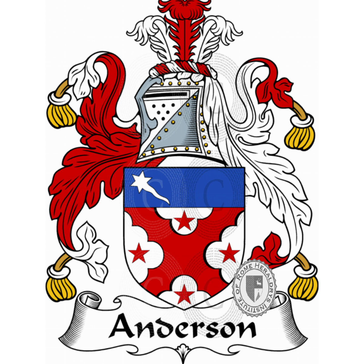 Coat of arms of familyAnderson