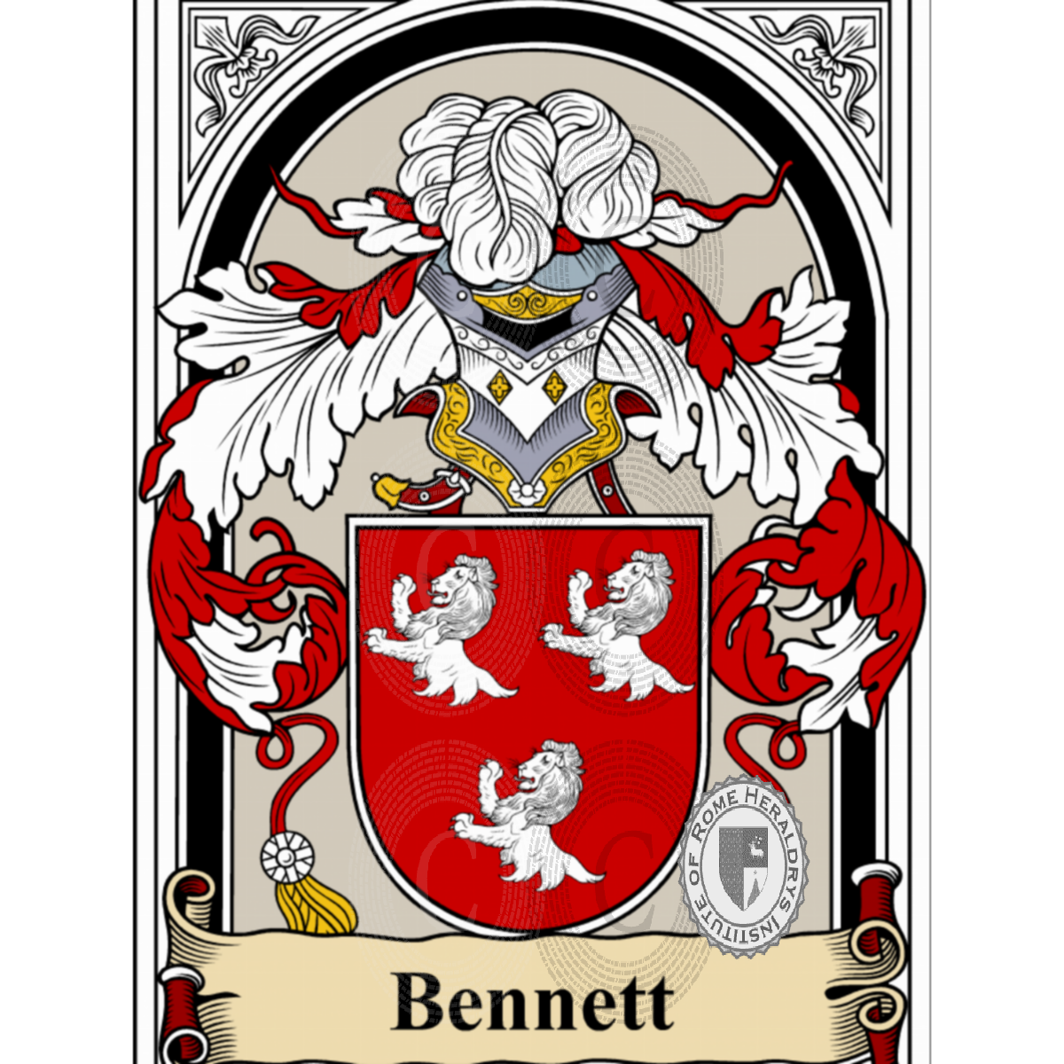 Coat of arms of familyBennett