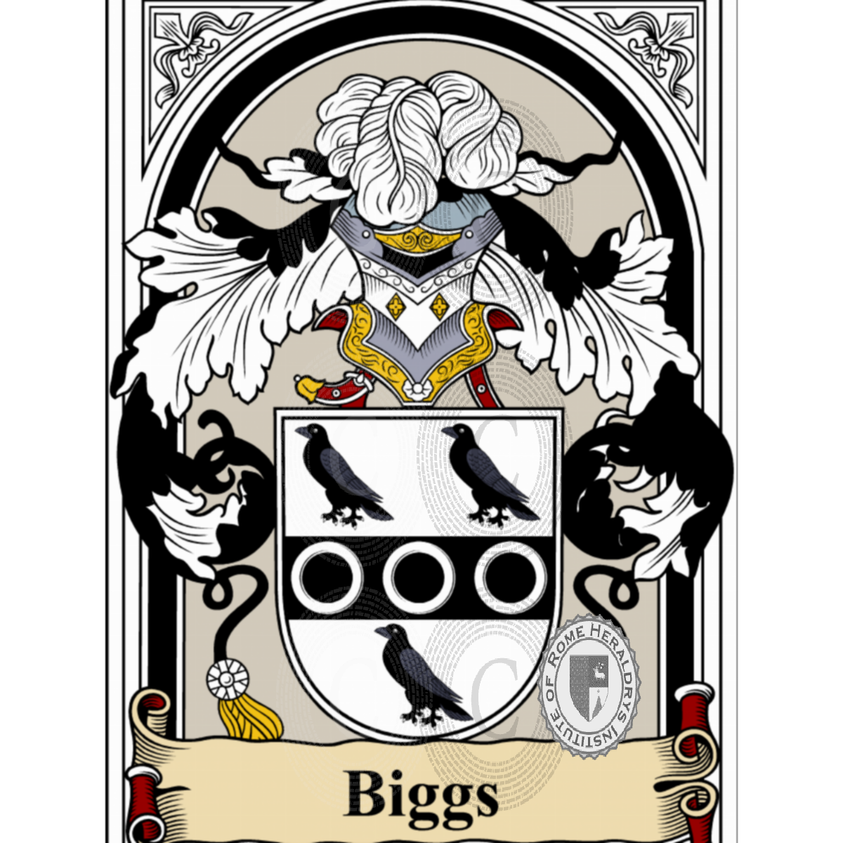Escudo de la familiaBiggs