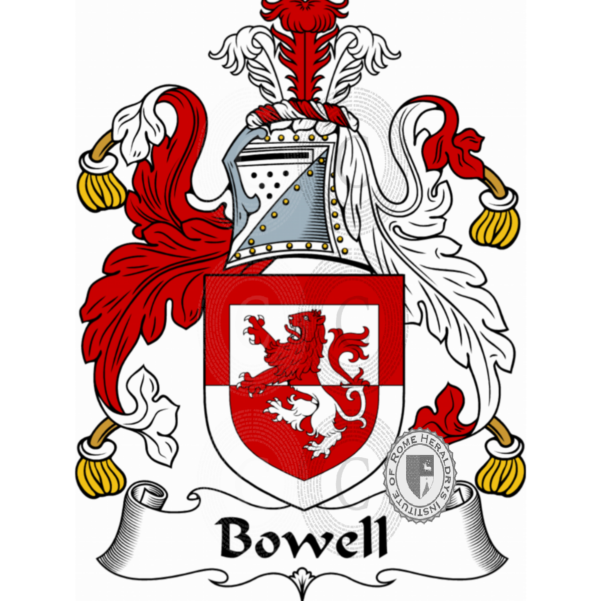 Coat of arms of familyBowell