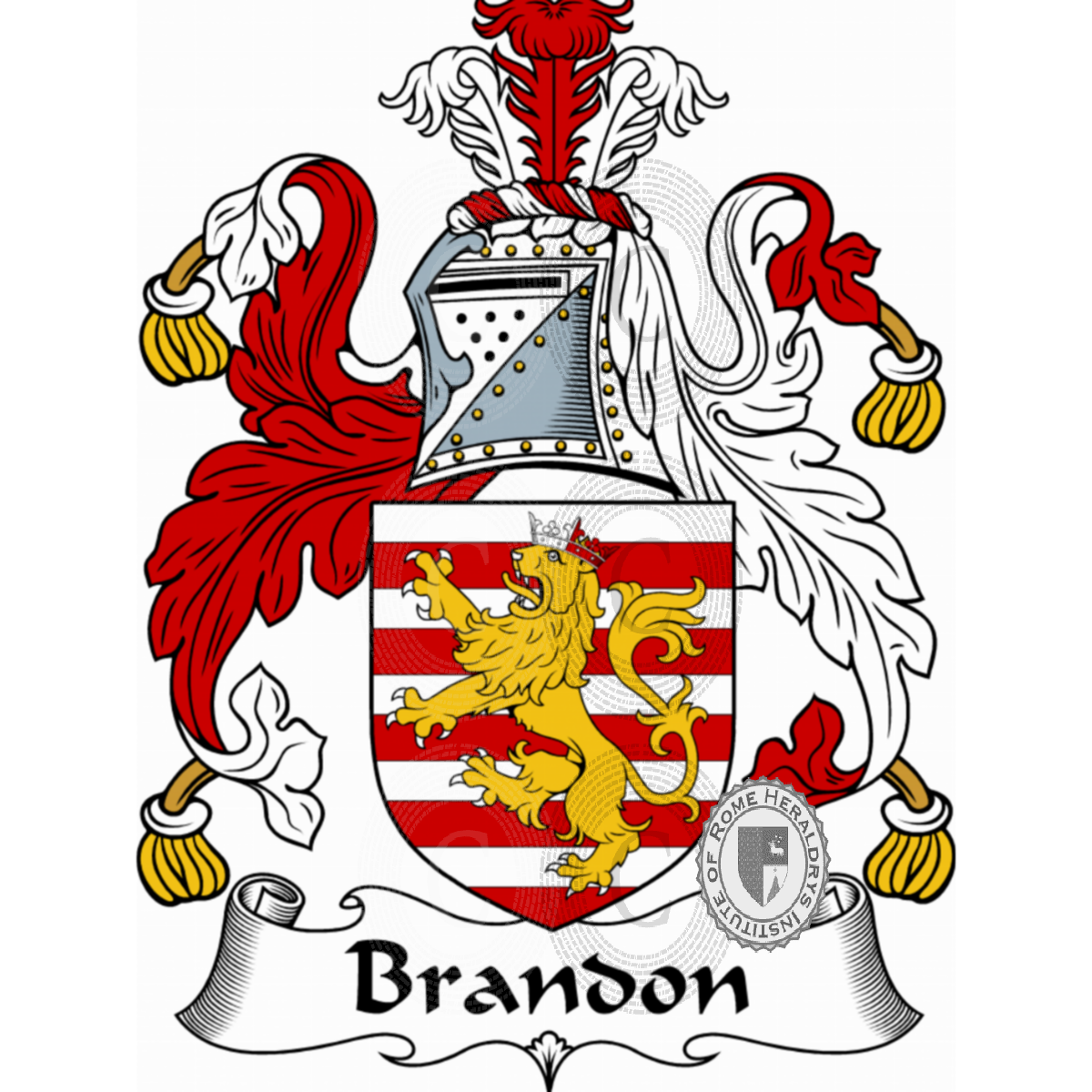Coat of arms of familyBrandon
