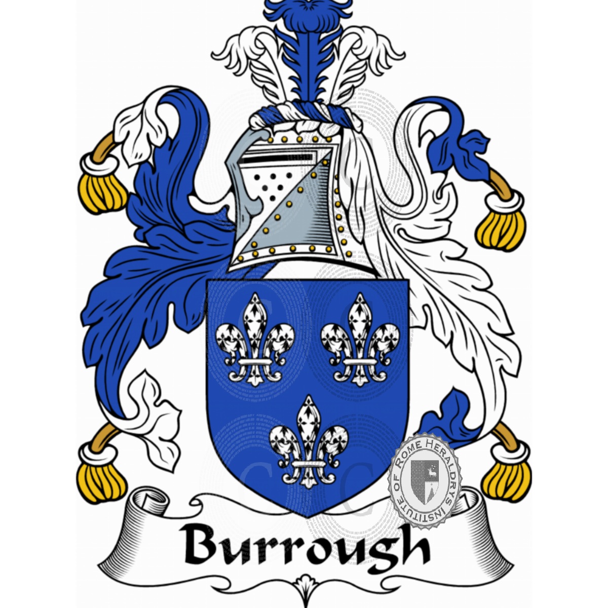 Coat of arms of familyBurrough
