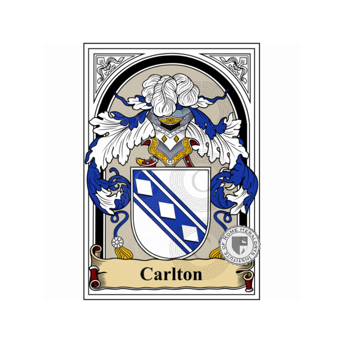 Coat of arms of familyCarlton