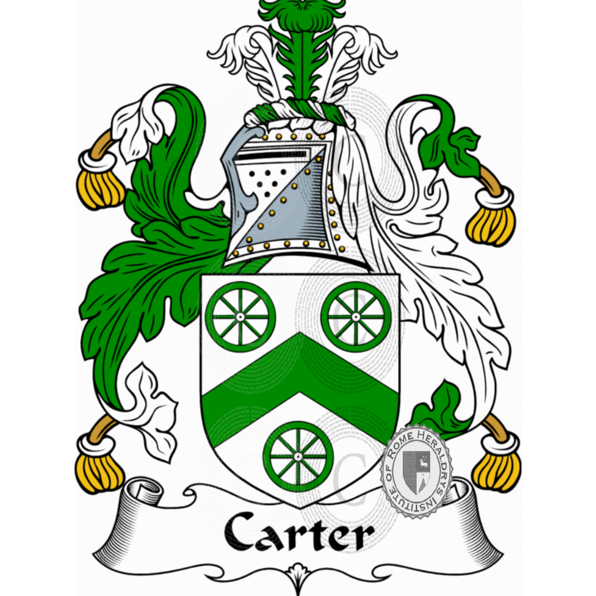 Coat of arms of familyCarter