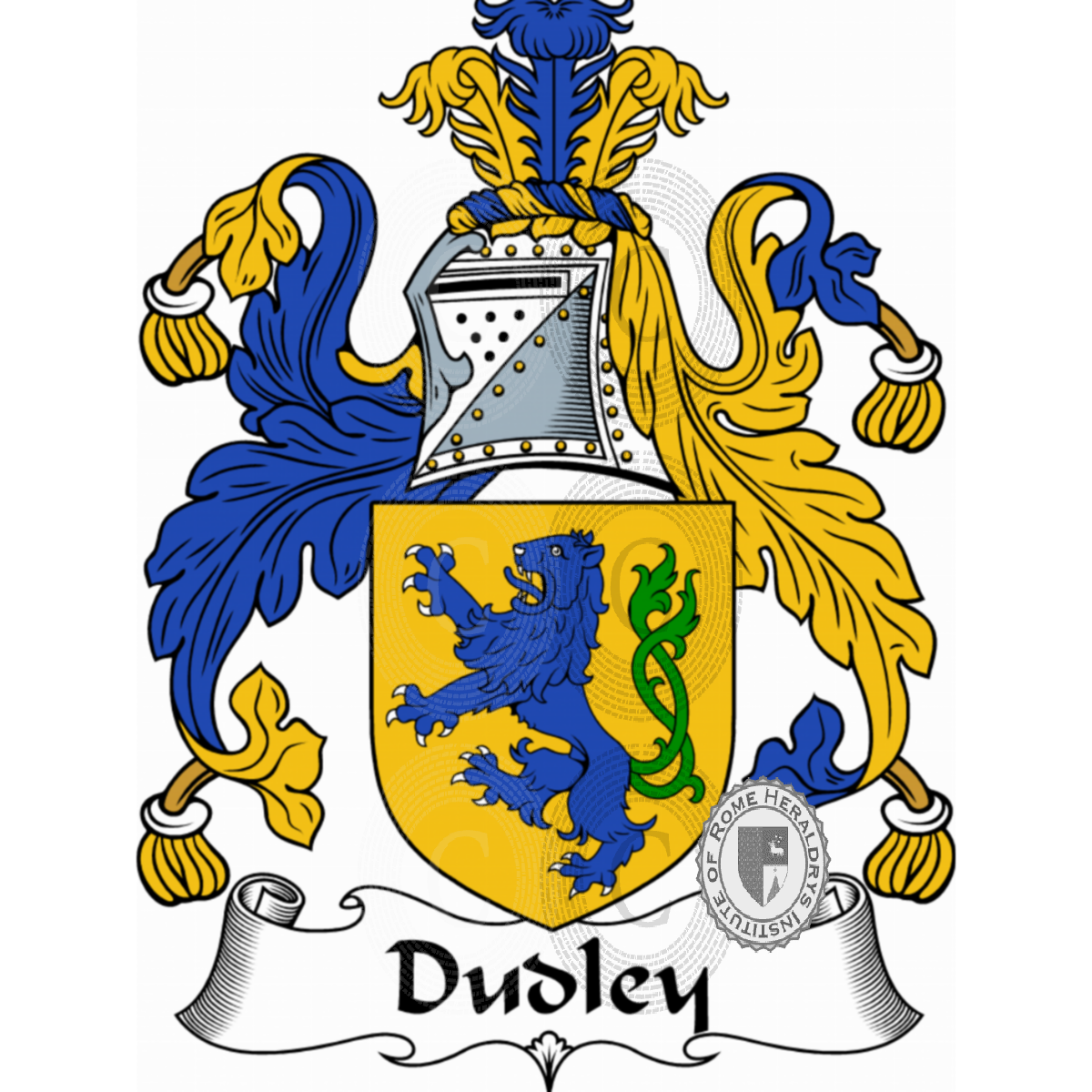 Escudo de la familiaDudley