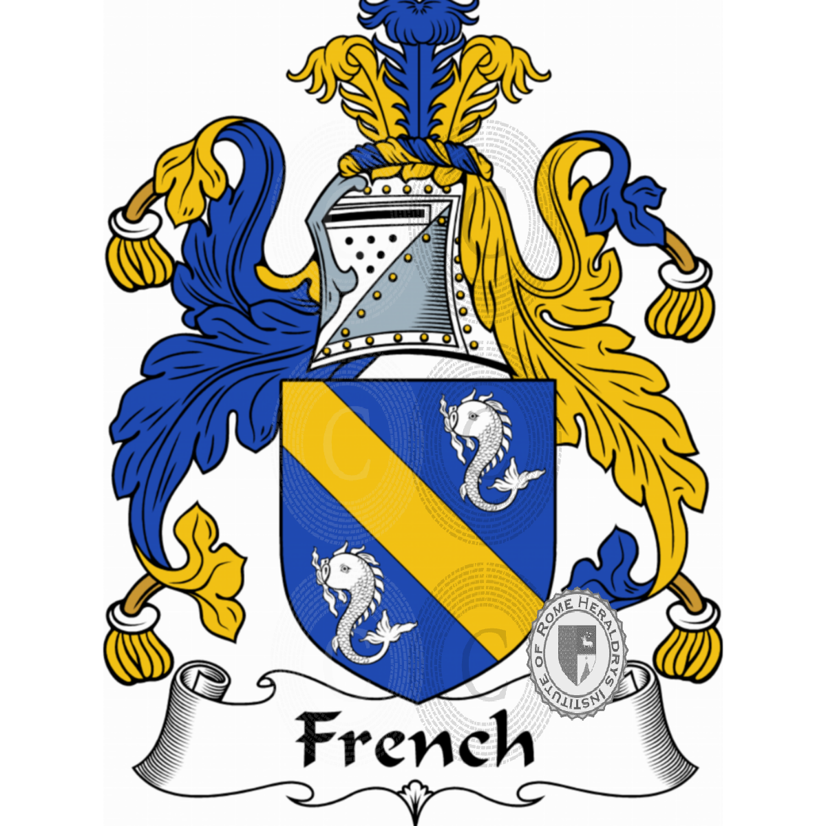 Escudo de la familiaFrench