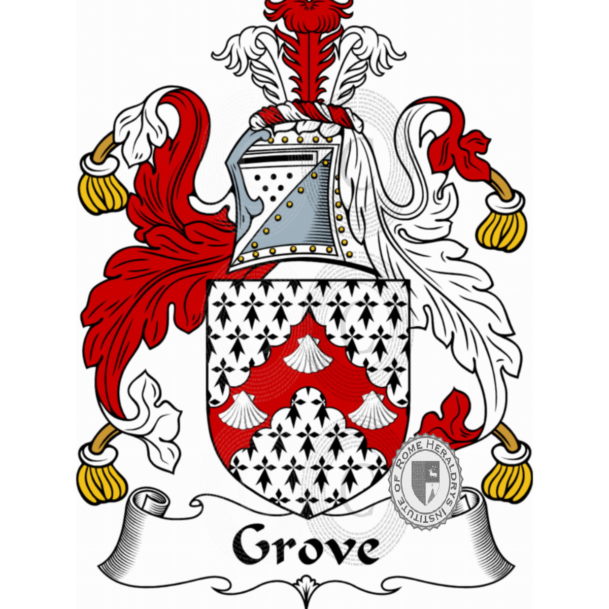 Coat of arms of familyGrove