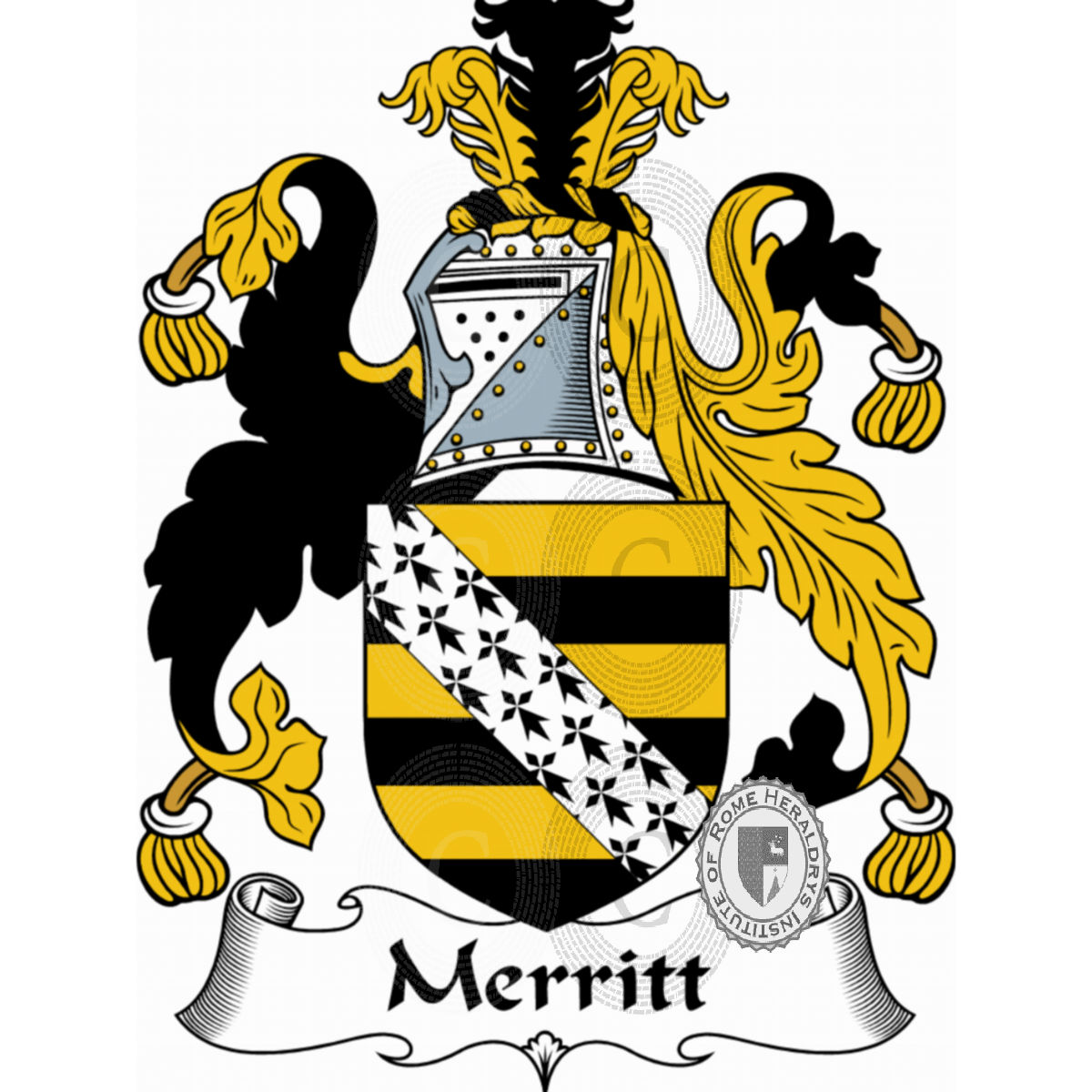 Coat of arms of familyMerit