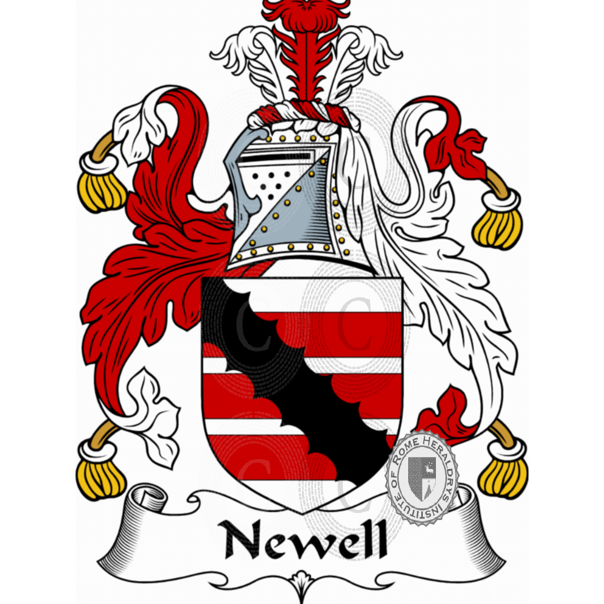 Coat of arms of familyNewell
