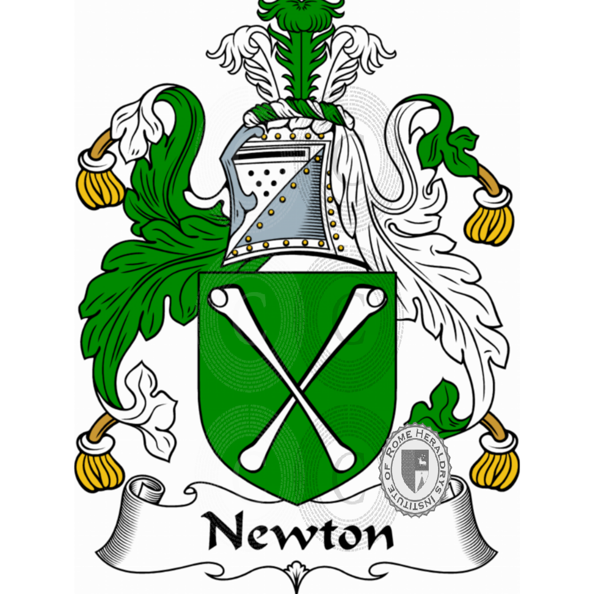 Escudo de la familiaNewton