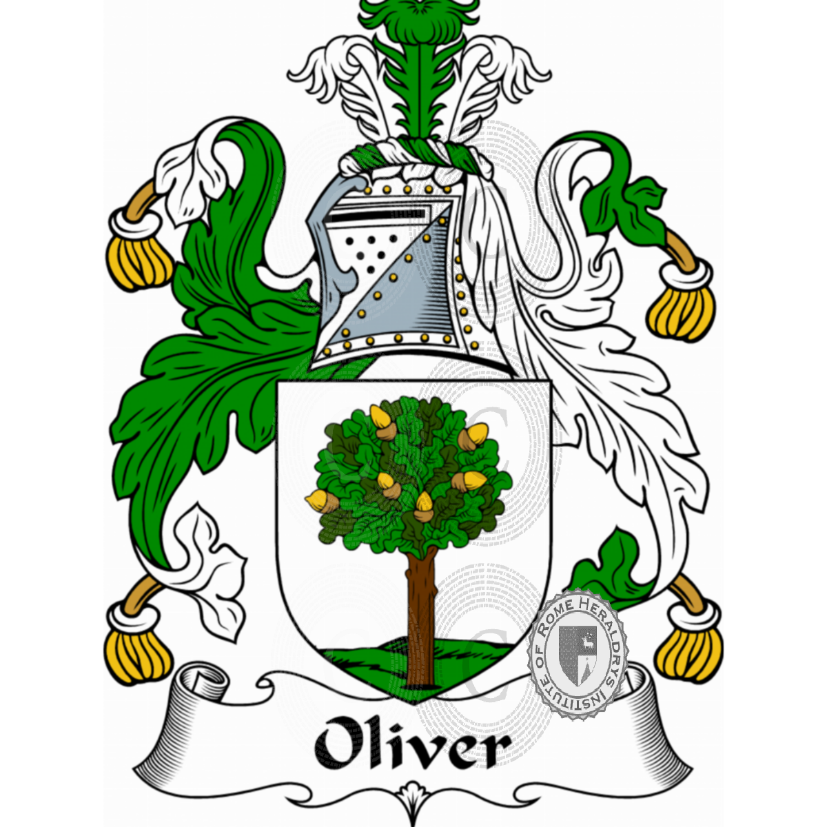 Escudo de la familiaOliver