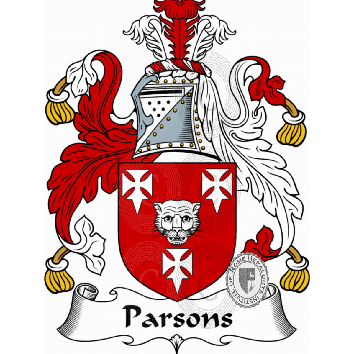 Escudo de la familiaParsons
