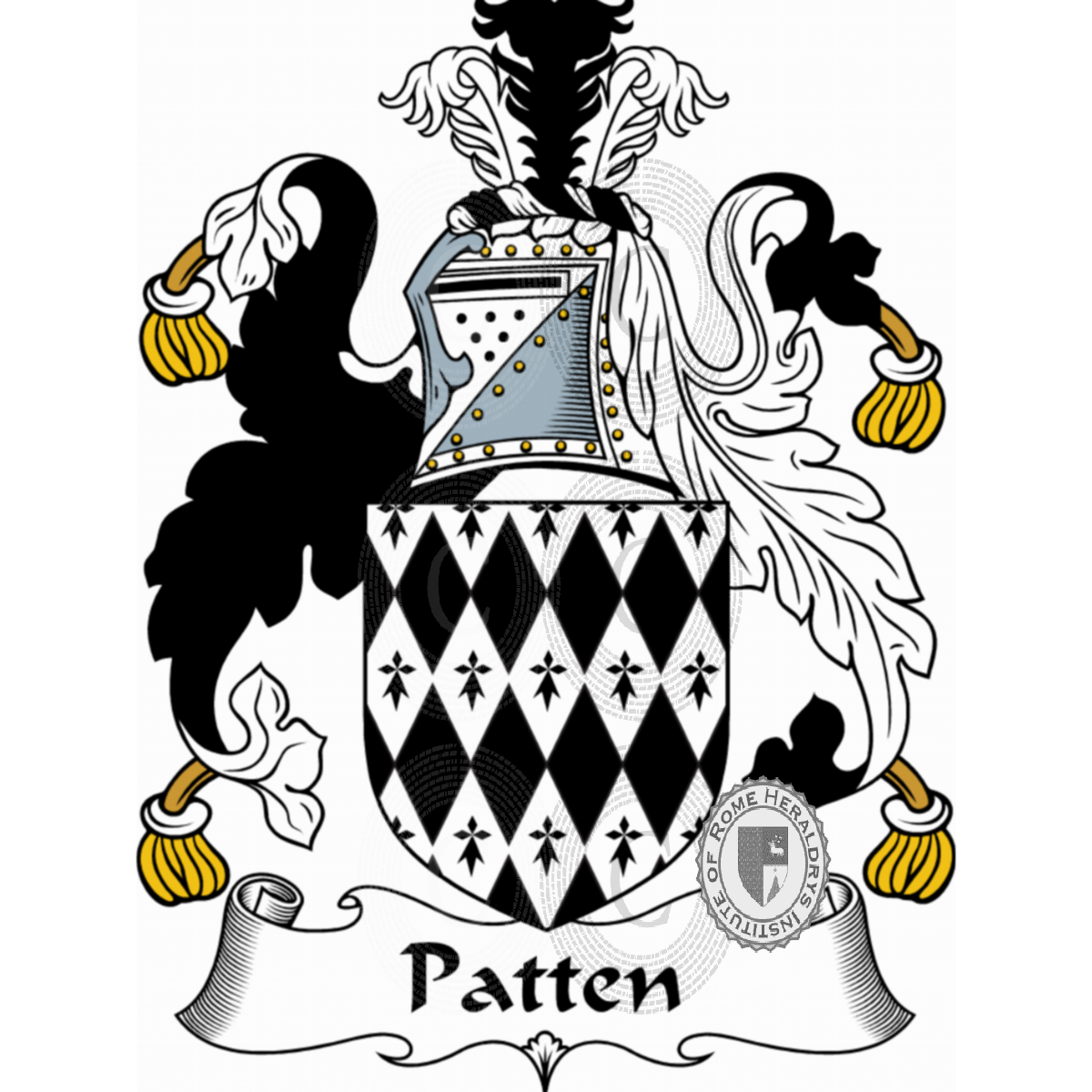 Escudo de la familiaPatten