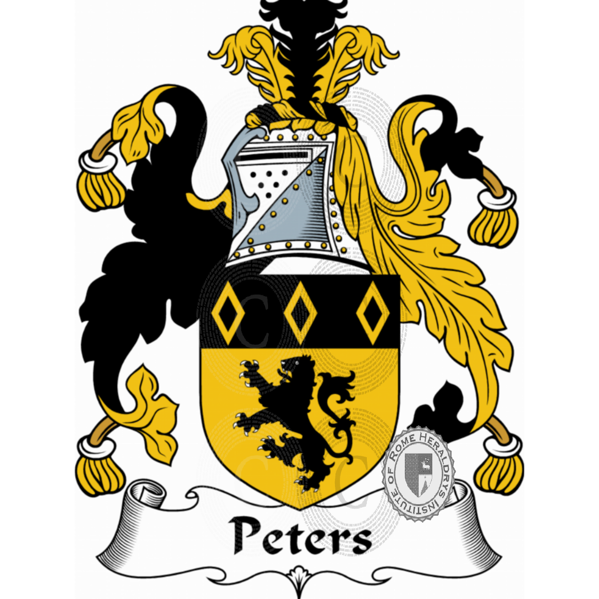 Wappen der FamiliePeters