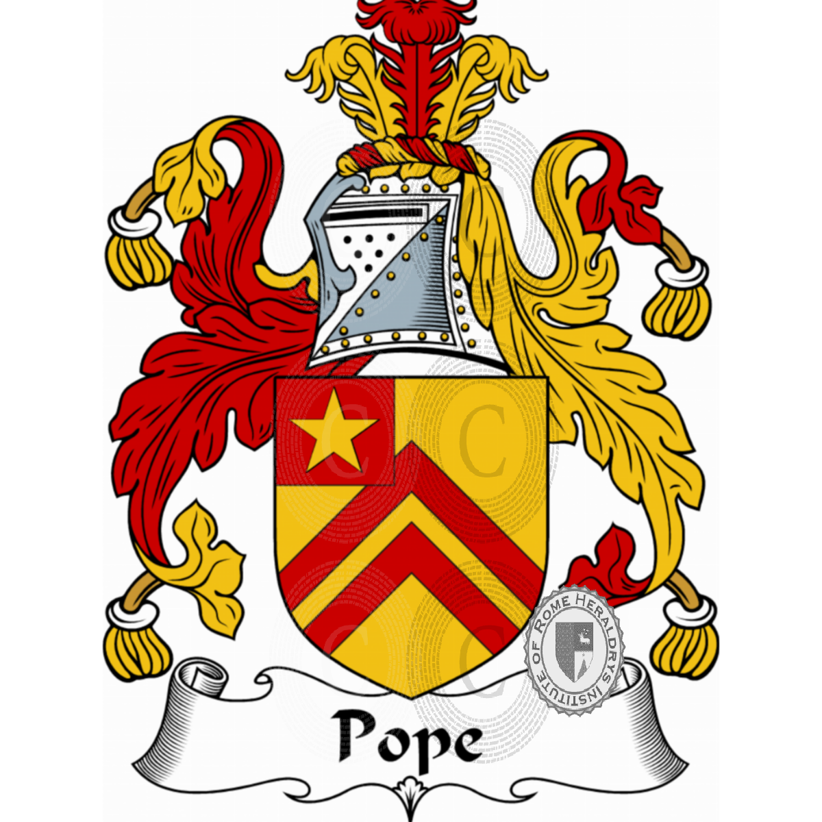 Coat of arms of familyPope