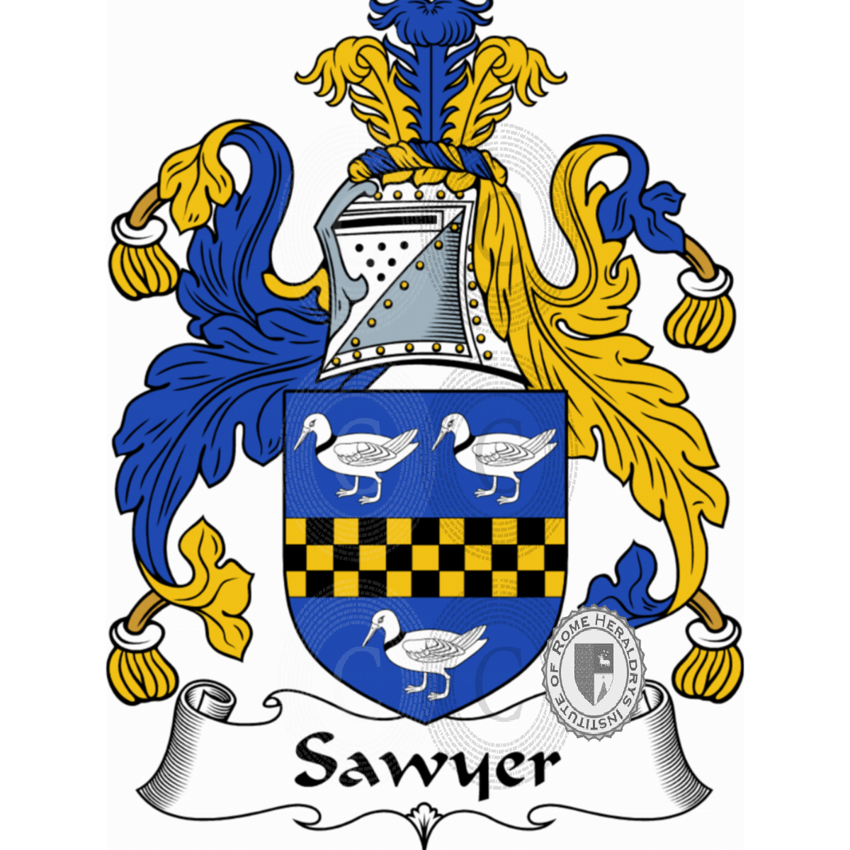 Escudo de la familiaSawyer