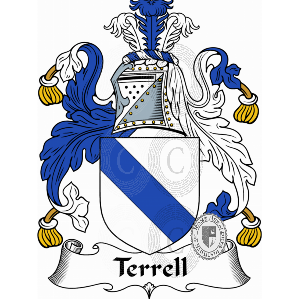 Escudo de la familiaTerrell