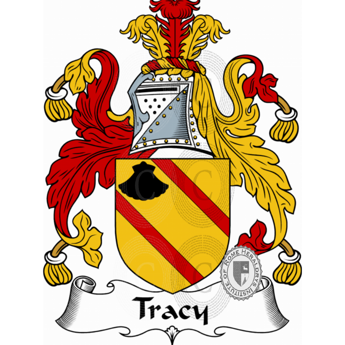 Coat of arms of familyTracy