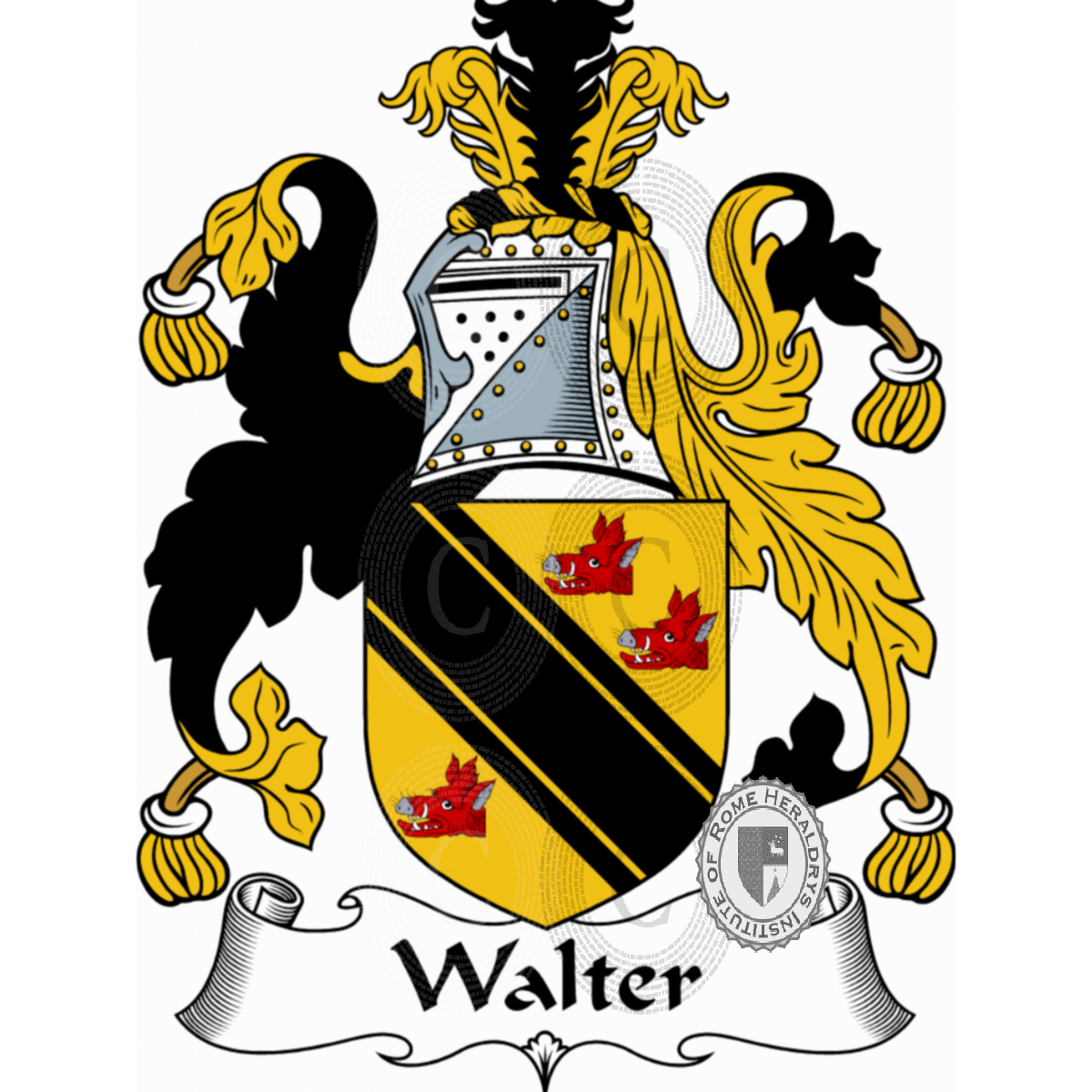 Coat of arms of familyWalter