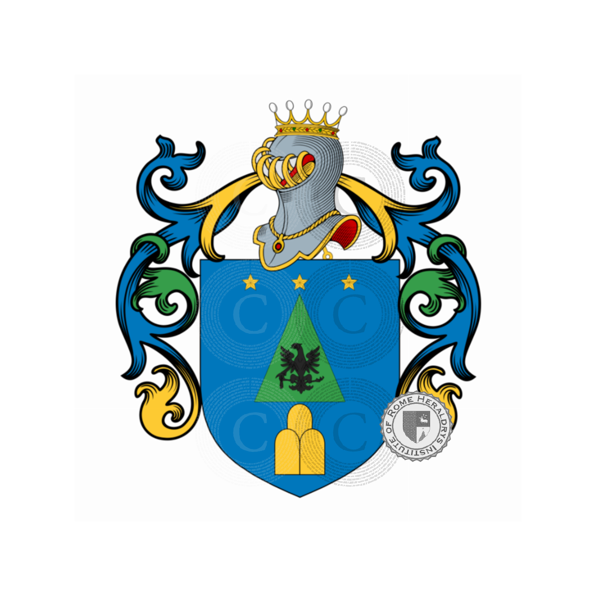 Coat of arms of familyMartello, Martelli