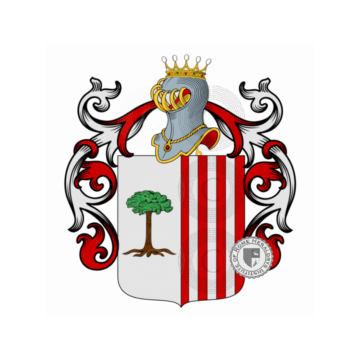 Wappen der FamilieNoceto, Noceto,Nocetti