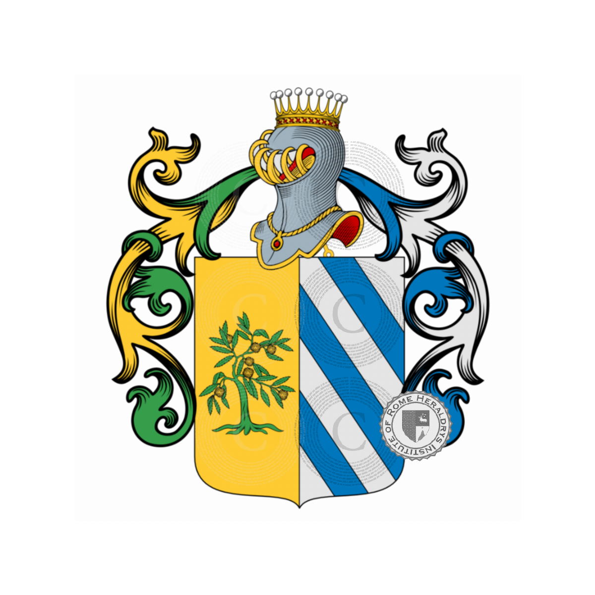 Coat of arms of familyNoceti, Noceto,Nocetti