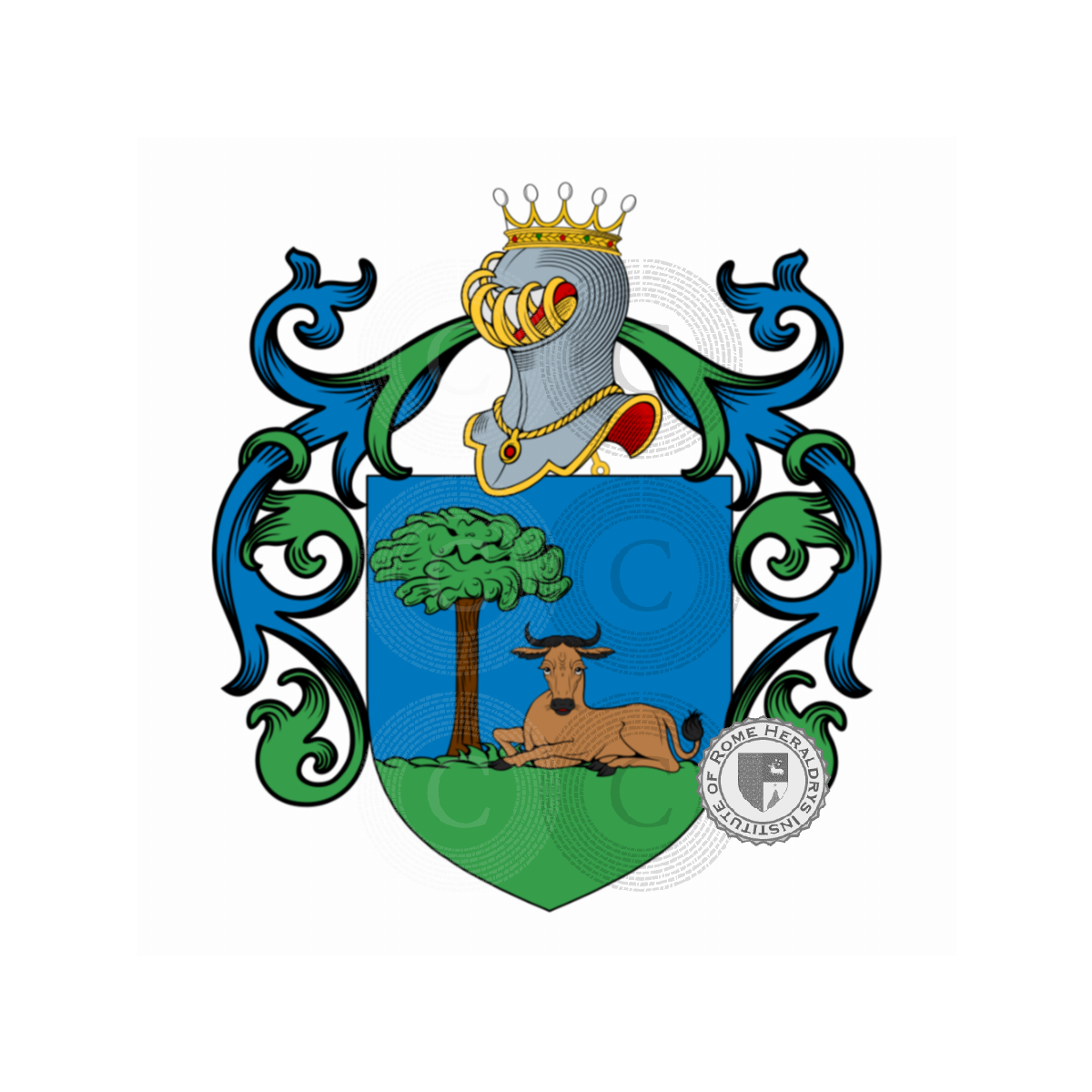 Coat of arms of familyBovona, Bovona,Bovoni