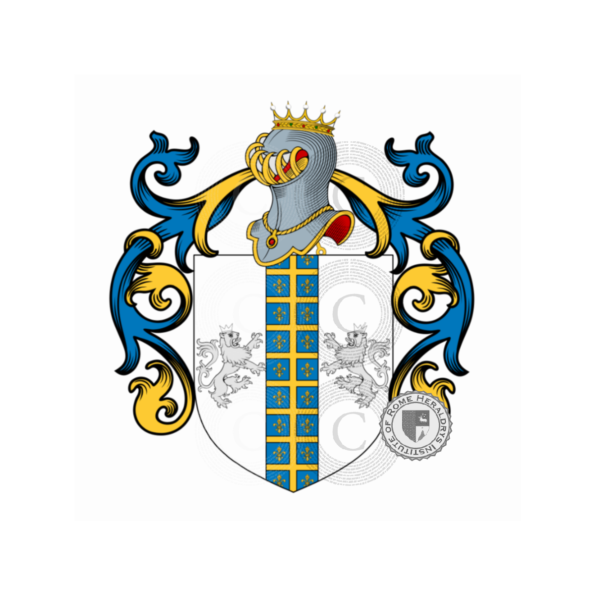 Coat of arms of familyBonamici, Bonamici da Pugliano,Bonamici da Terrarossa,da Terrarossa