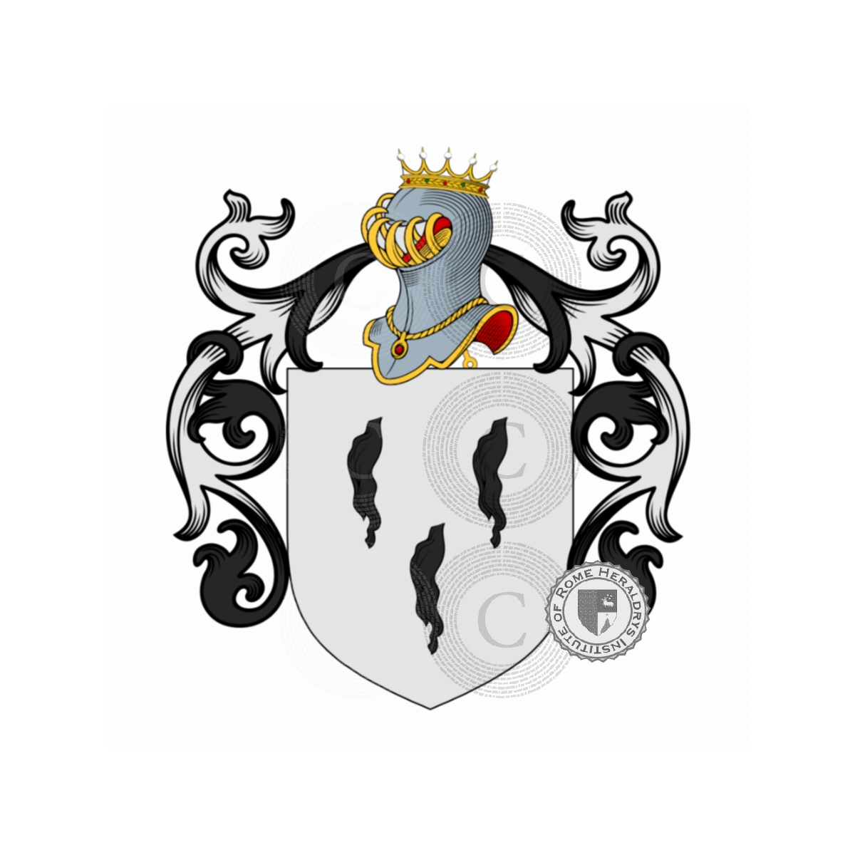 Wappen der FamilieCodazzi, Cadazi,Codazza,Codazzo