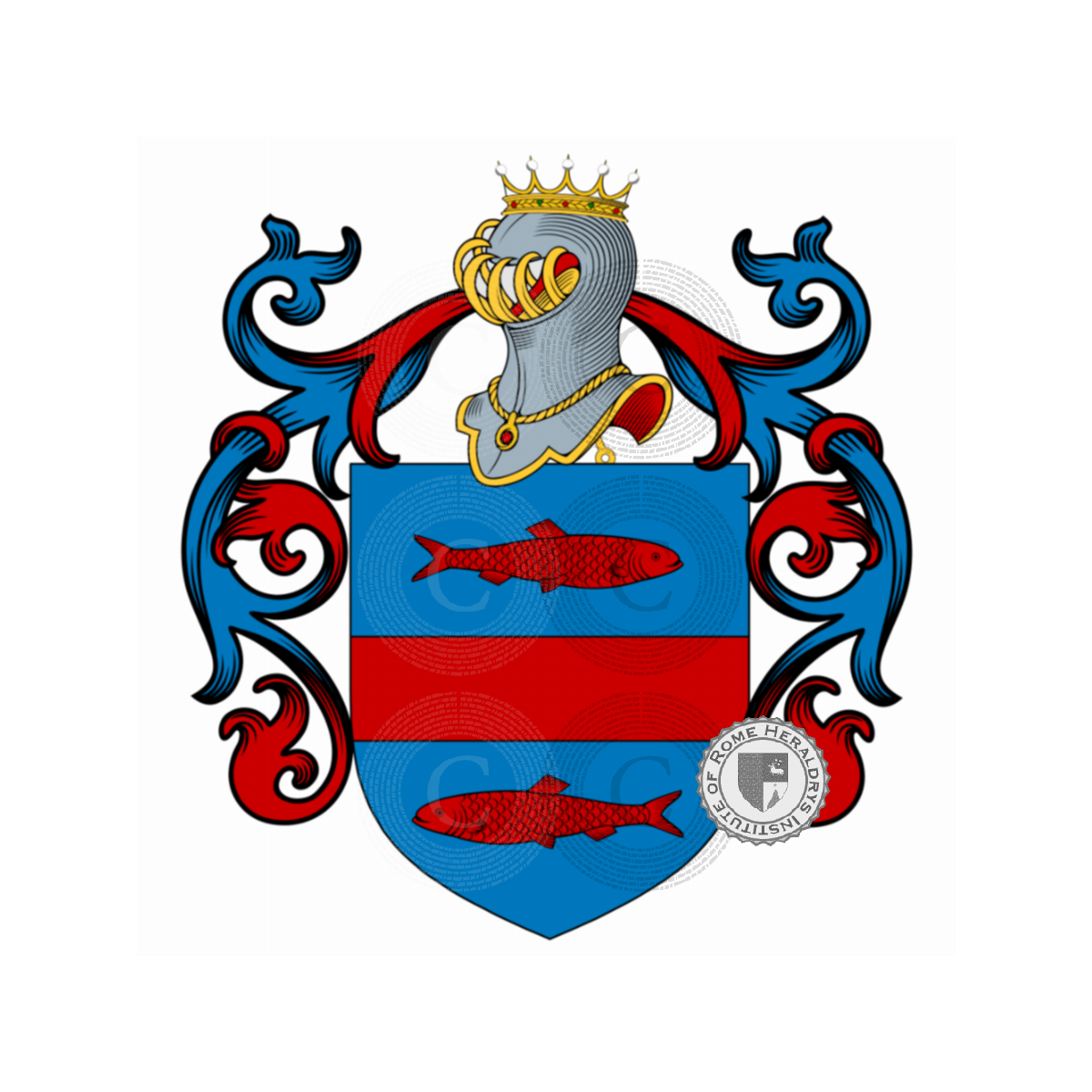 Coat of arms of familyPescatori