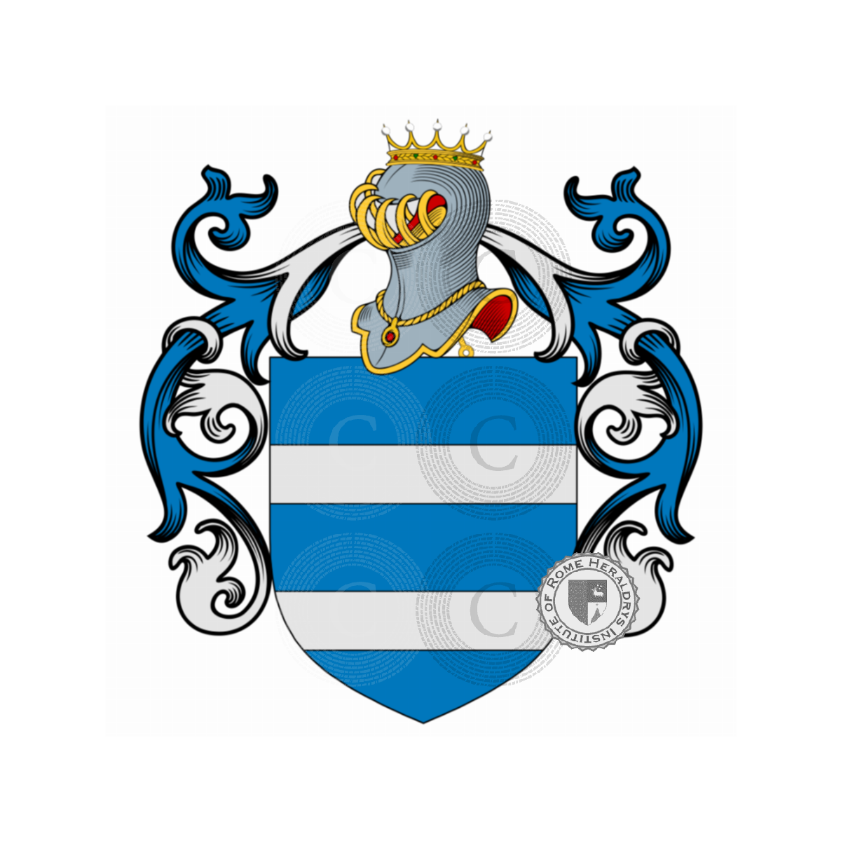 Escudo de la familiaVilli di Ripa, Vilio,Villi di Ripa,Villio,Villj