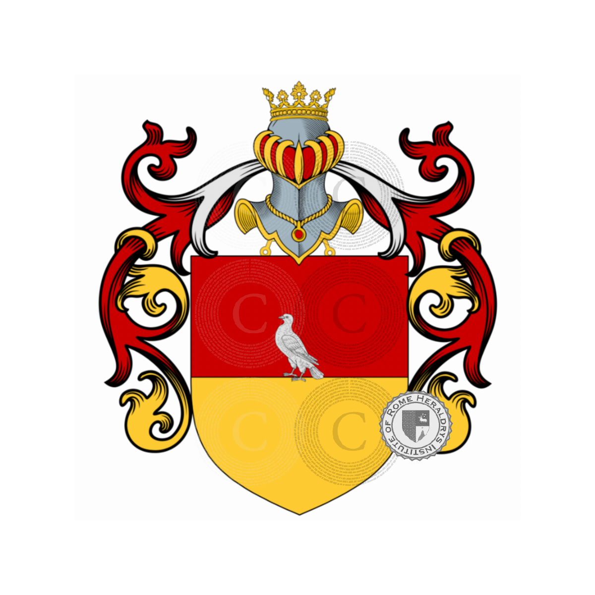 Coat of arms of familyMerullo, Marulli,Marullo,Merulla,Mirullo