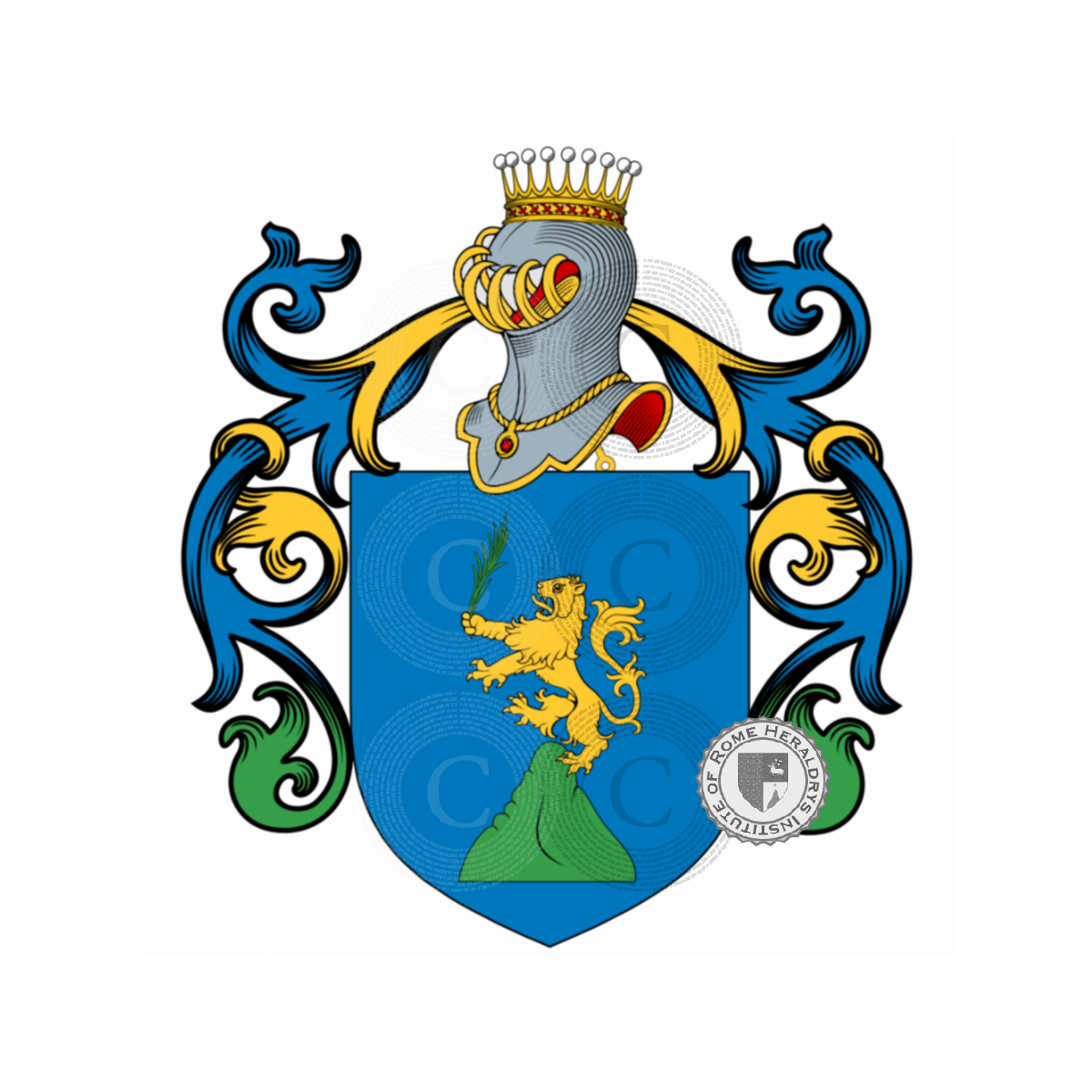 Escudo de la familiaPellione, Pelion,Pelione,Pellion
