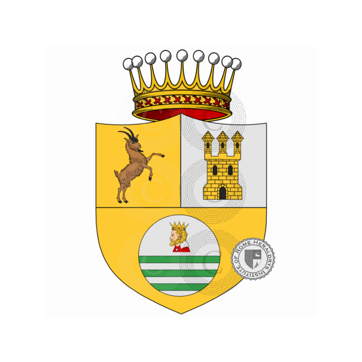 Wappen der FamilieCastellani Tarabini