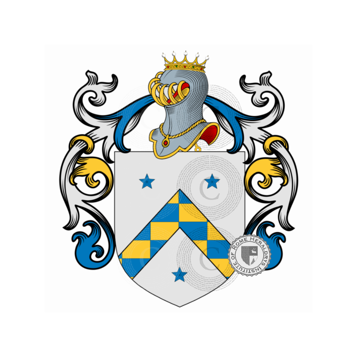 Coat of arms of familyRostro