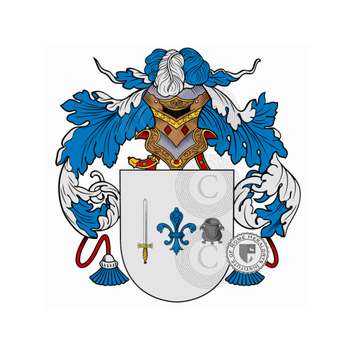 Coat of arms of familyUgues