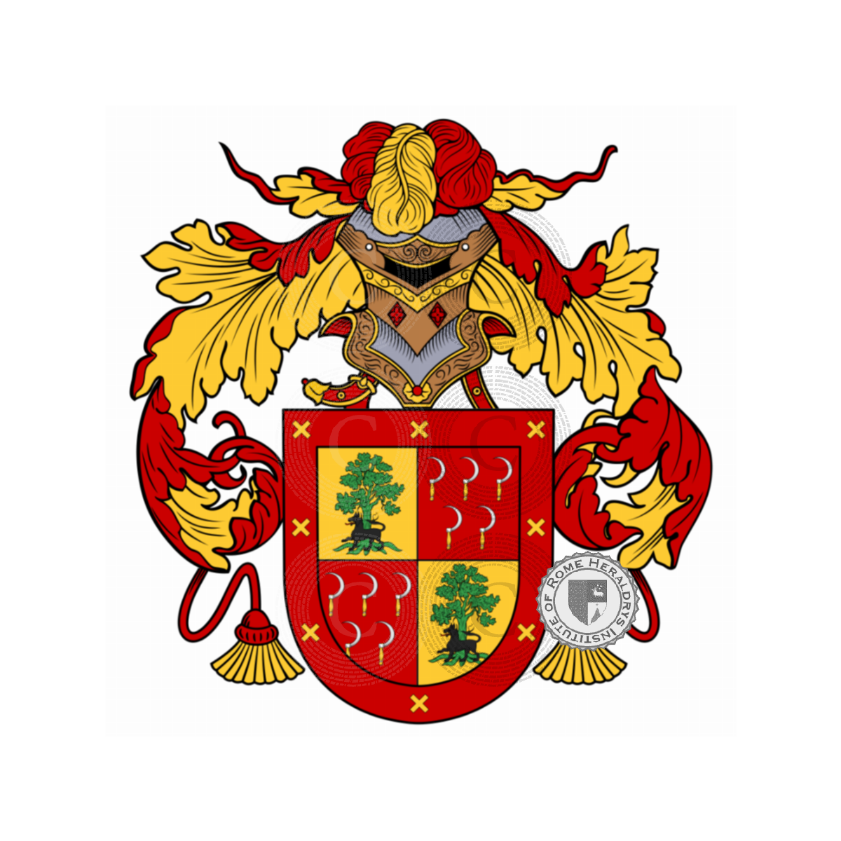Coat of arms of familyRozas de Ezquerra