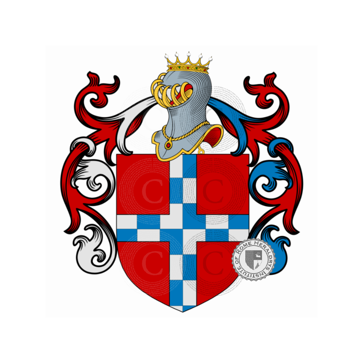 Wappen der FamilieMalvicini, Malvicino