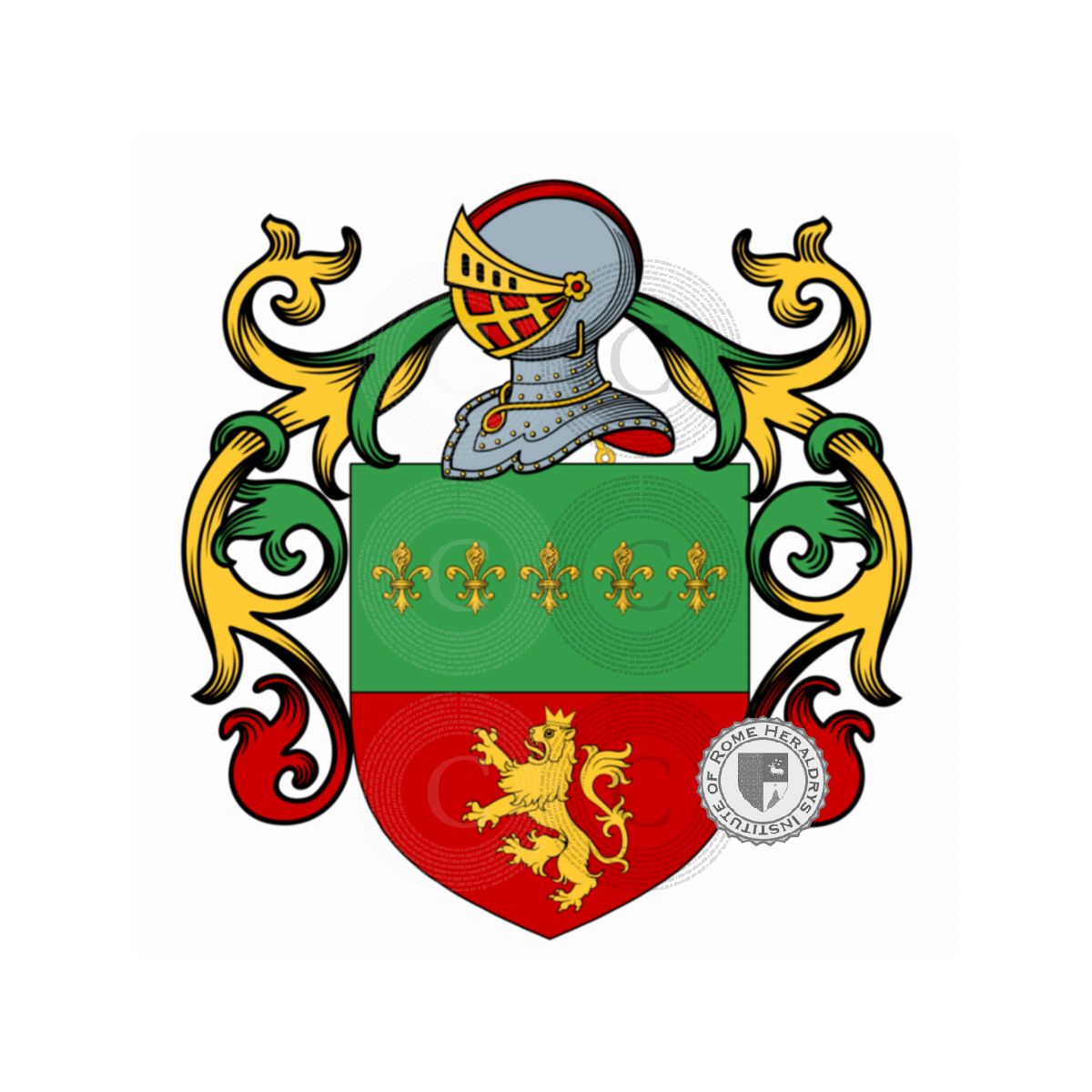 Wappen der FamilieFaglia, Saglia