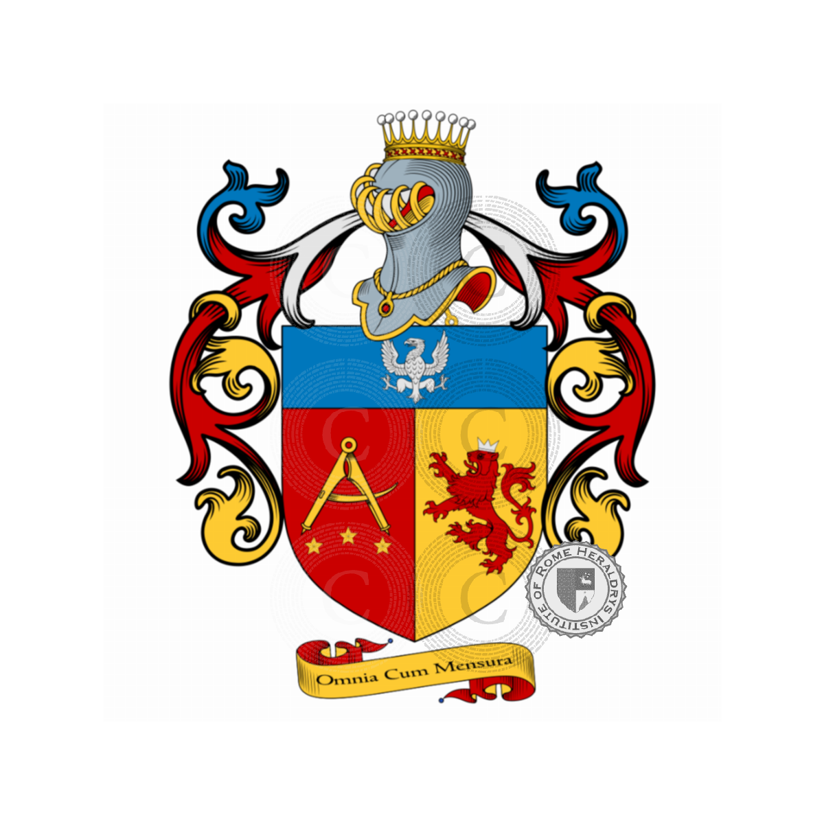Wappen der FamilieBuffa, Buffa di Lilienberg
