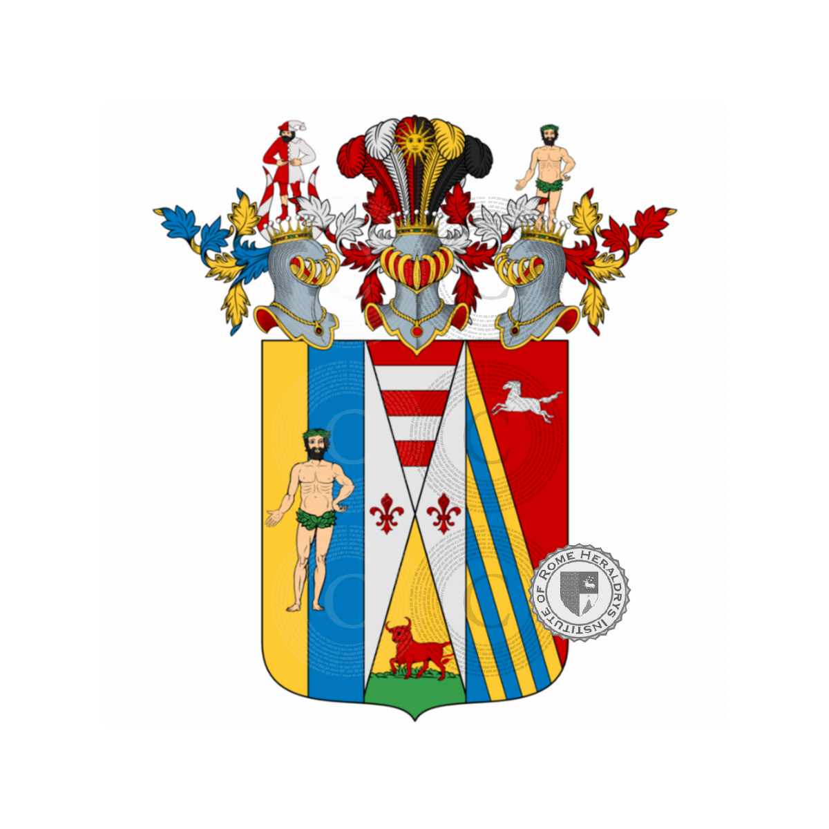 Escudo de la familiaBuffa, Buffa di Lilienberg