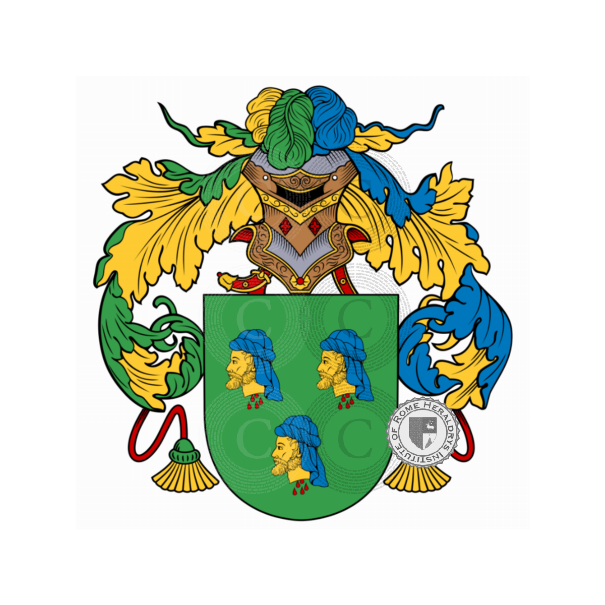 Wappen der FamiliePolentinos