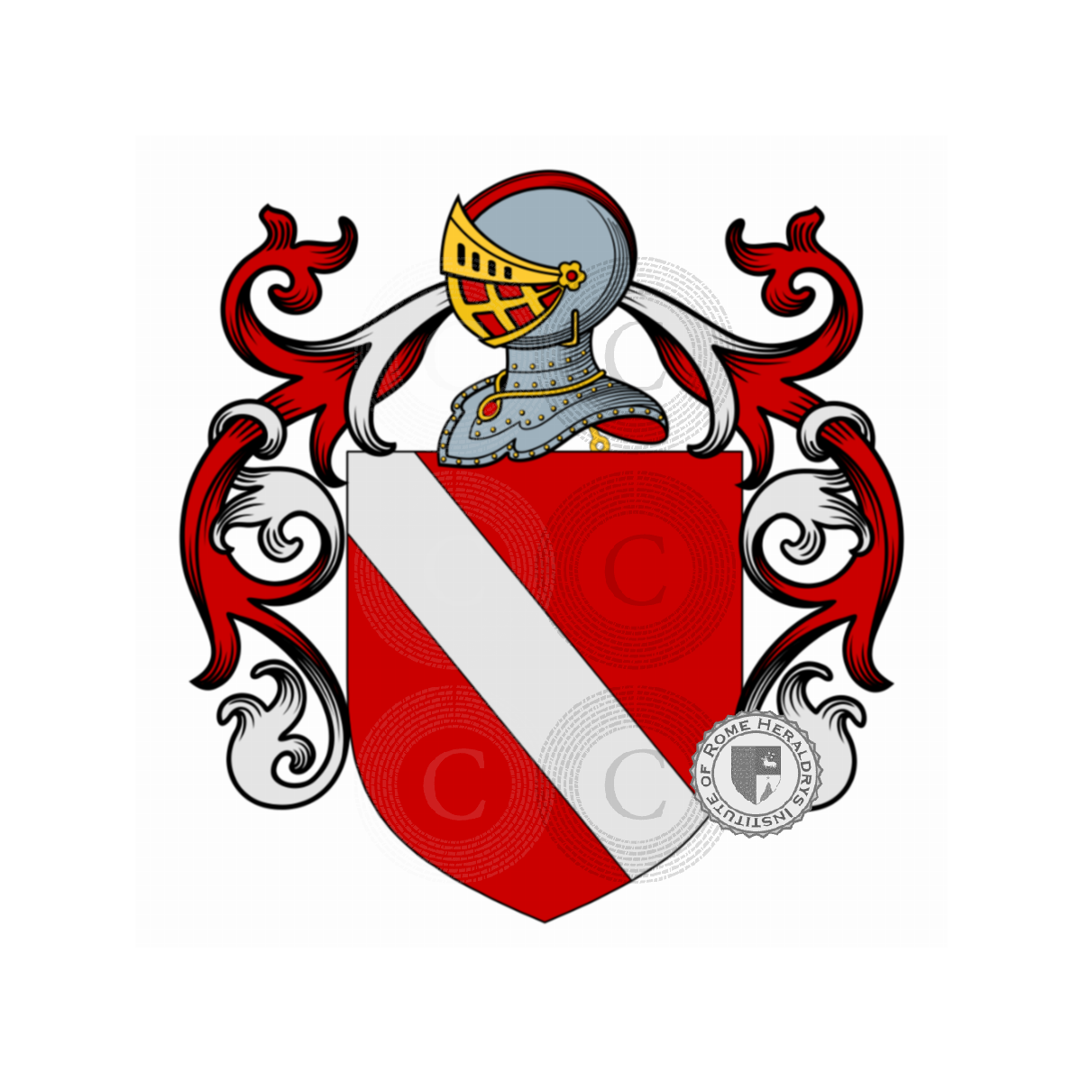 Coat of arms of familyBeccuto, del Beccuto