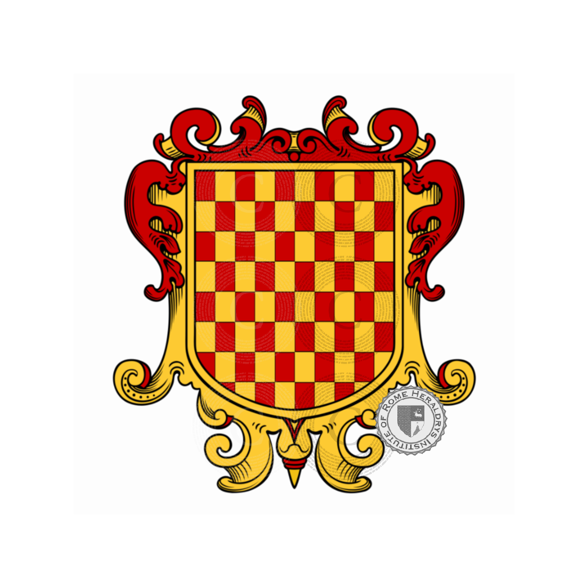 Coat of arms of familyCeccotti