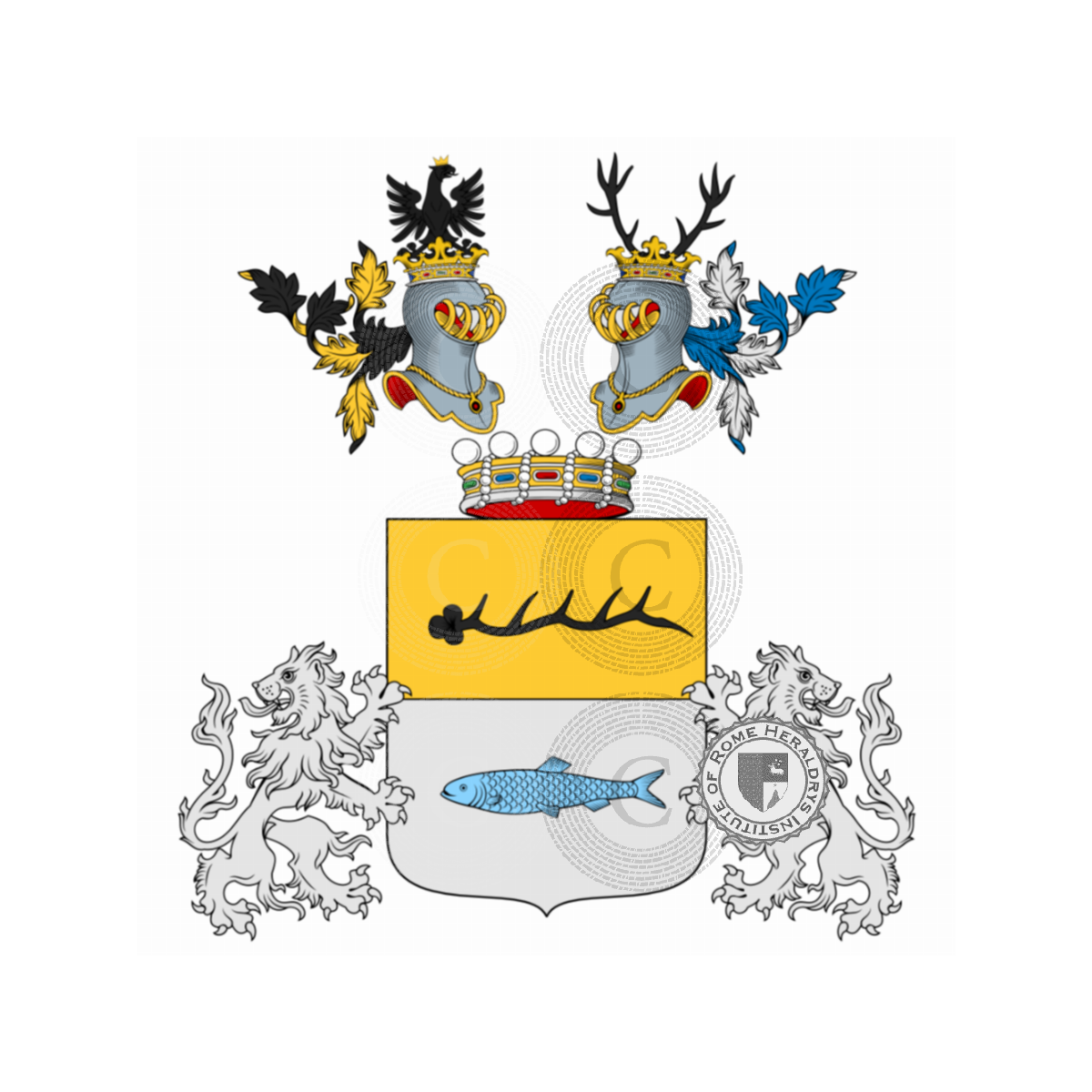 Coat of arms of familyOstheim, Oistheymer,Osteim