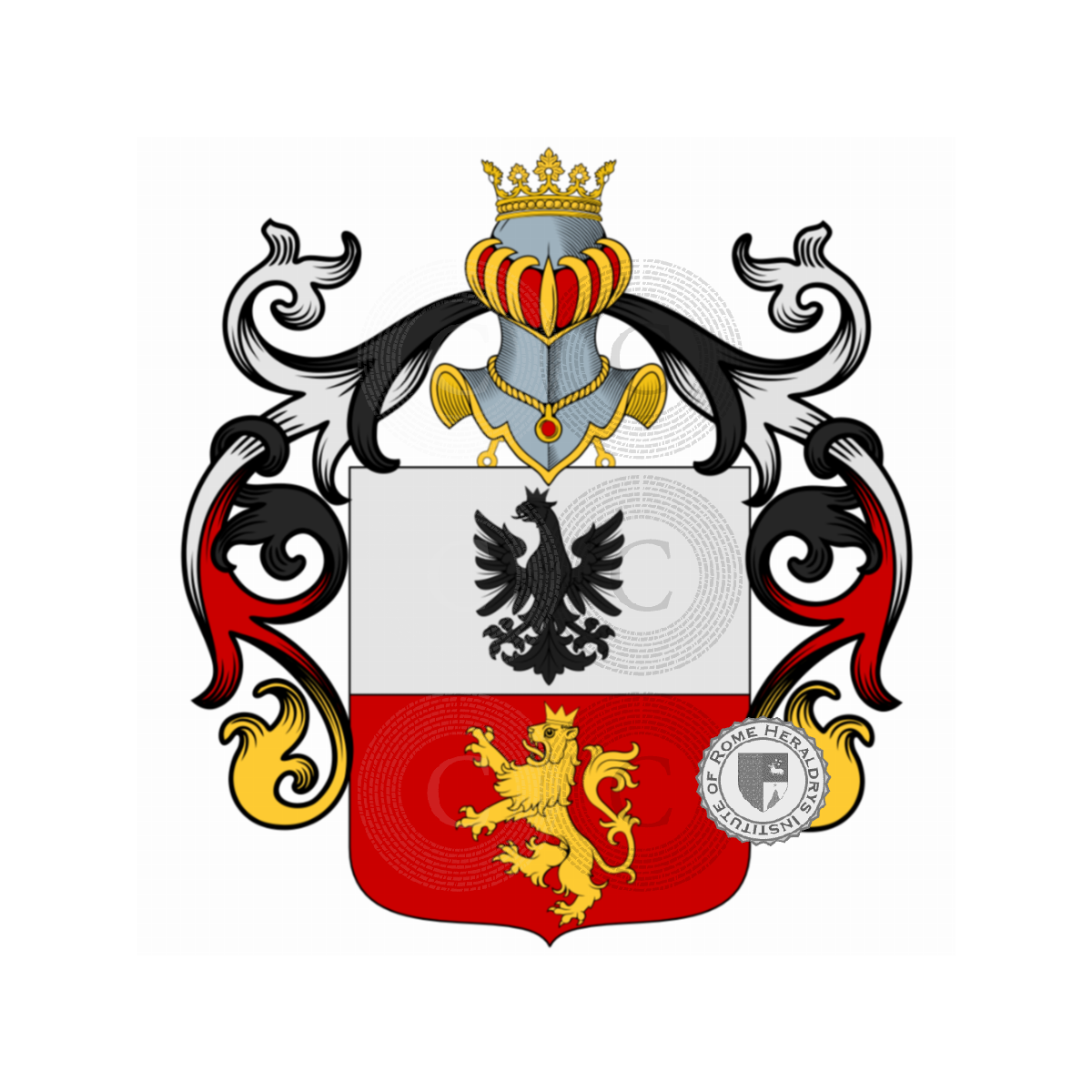 Escudo de la familiaContarini, Contari,Contarino