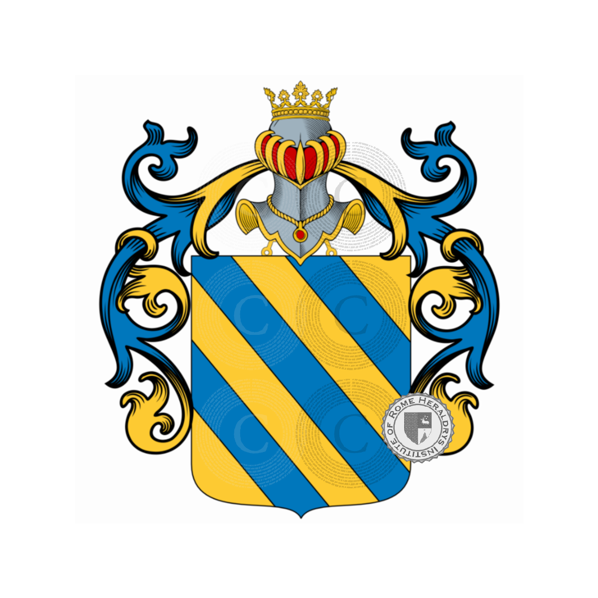 Escudo de la familiaContarino, Contari,Contarini