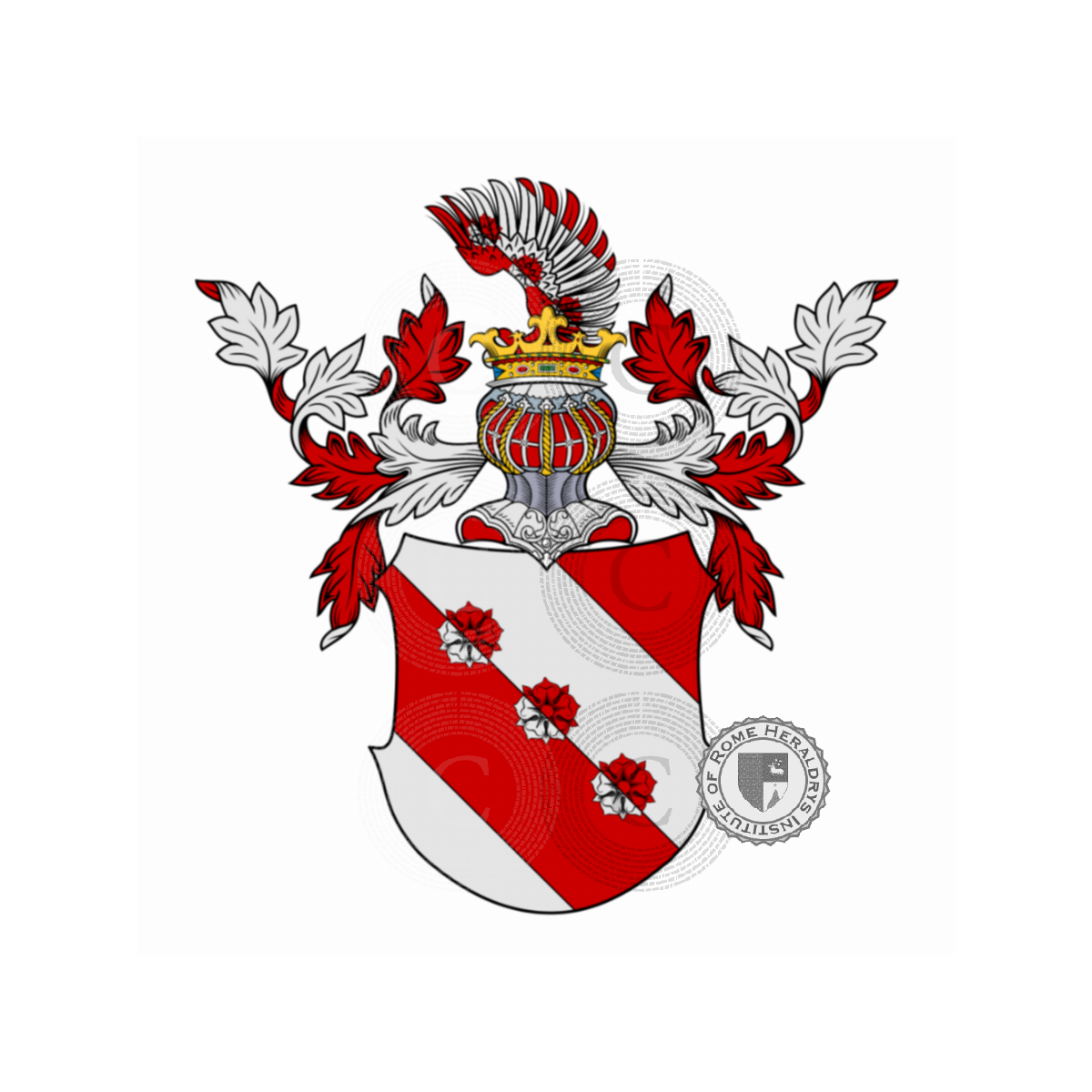 Wappen der FamilieHalden, Halden,von der Halden