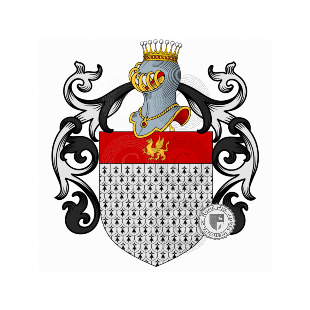 Wappen der FamilieNuvoloni, Novellone,Nuvolone